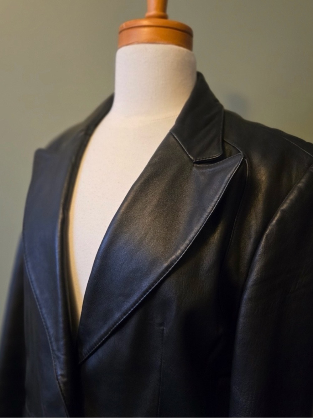 Anne Klein Genuine Leather Jacket